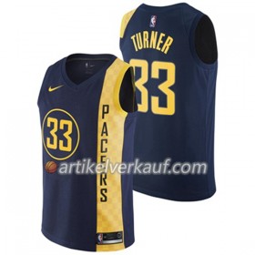 NBA Indiana Pacers Trikot Myles Turner 33 Nike City Edition Swingman - Herren
